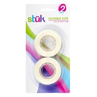 Tape Refill Invisible 18mm x 33M 2 Pack- main image