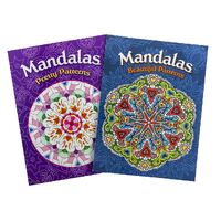 Adult Colouring Books Fun Relaxing Mindfulness Patterns Mandalas Fantasy- main image