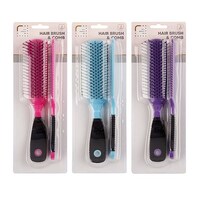 Hair Brush and Comb Set - 2 Pack- main image