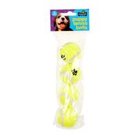 Chompers Puppy Tennis Balls 4 Pack- main image