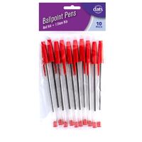 Dats Ballpoint Pens 10-Pack - Red- main image