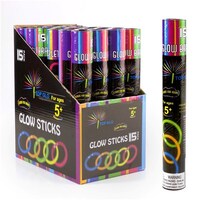 15 Pack Glow Stick Assorted Colours- main image