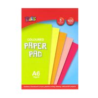 Dats Coloured Paper Pad A6 75gsm 100 Sheets- main image