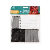 Snack Bag Clips Assorted Colours 18 Pack- main image