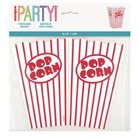 10 Pack Popcorn Boxes- main image