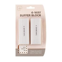 Nail Buffer Block 4-Way 2 Pack- main image