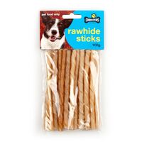 Chompers Dog Beef Rawhide Sticks 12.5cm 100g- main image
