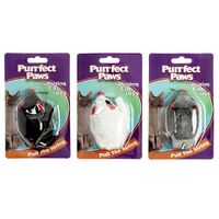 Purrfect Paws Cat Toy Vibrating Mouse - Randomly Selected- main image