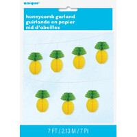 Pineapple Honeycomb Garlands 2.13m- main image