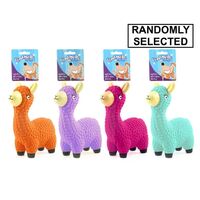 Chompers Squeaky Latex Llama Dog Toy - Randomly Selected- main image