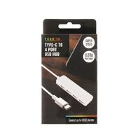 Ultra Portable Super-Speed 4-Port USB Hub with Type-C Interface- main image