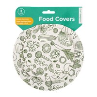 Reusable Fabric Food Covers 3 Pack- main image
