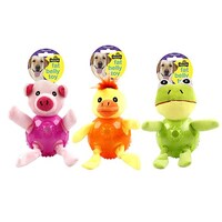 Dog Toy Fat Belly 3 Assorted Frog/Chicken/Pig 18cm - Randomly Selected- main image
