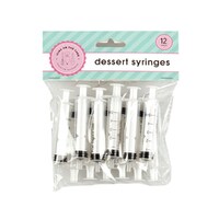 Cake Dessert Syringe 5mL 12 Pack- main image