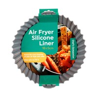 Round Silicone Air Fryer Liner 18cm x 5cm- main image