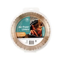 Round Air Fryer Liners 20 Pack Dia 20cm- main image