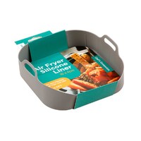Square Silicone Air Fryer Liner 16cm x 4cm- main image