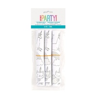 3 Unicorn Colouring Sets - Includes 3 Colouring Rolls & 9 Crayons- main image