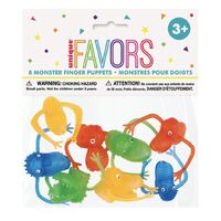 8 Monster Finger Puppets- main image