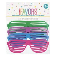 4 Neon Shutter Shades- main image