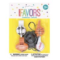4 Sport Ball Whistles- main image