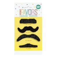 Assorted Moustaches 4 Pack- main image