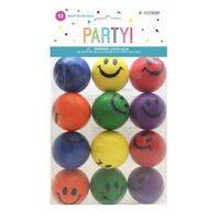 12 Smiley Squish Balls- main image