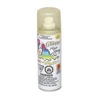 Colour Hair Spray Glitter Gold 133ml- main image
