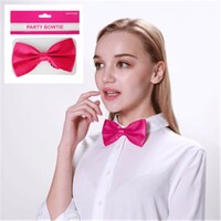 Pink Party Bow Tie- main image
