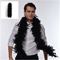 Supporter Feather Boa - Black- main image