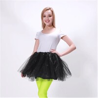 Tutu Skirt One Size Black- main image
