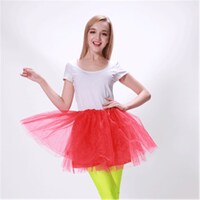 Tutu Skirt One Size Red- main image