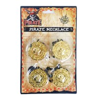 Pirate Necklace 4 Pack- main image