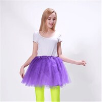 Tutu Skirt One Size Purple- main image