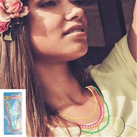 80's Necklace 4 Pack- main image