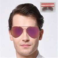 Aviator Party Glasses Red- main image