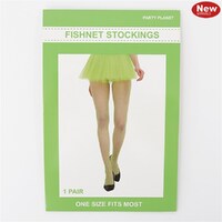 Fishnet Stockings Green- main image