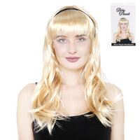 Alice Blonde Wig and Headband- main image