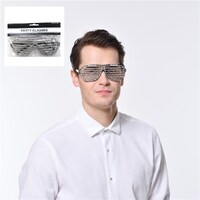 Bling Party Glasses Black- main image