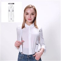Plain Suspenders - White- main image