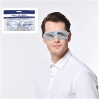 Bling Party Glasses Blue- main image