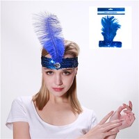Flapper Headband Blue- main image