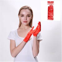 Short Gloves Red- main image