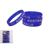 Aussie Rubber Bracelets 4 Pack- main image
