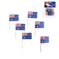 Australia Day Flag Toothpicks 25 Pack- main image
