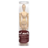 Mont Marte Wooden Manikin Male 30cm- main image
