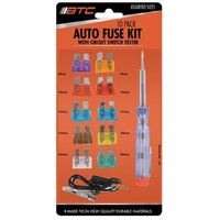 Auto Fuse Kit with Circuit Switch Tester 10 Pack- main image