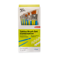 Mont Marte Discovery Taklon Brush Combination Set 12pc- main image