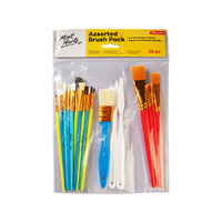 Mont Marte Discovery Assorted Brush Pack 26pc- main image