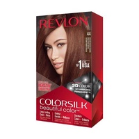 Revlon ColorSilk 44 Medium Red Brown Hair Colour- main image